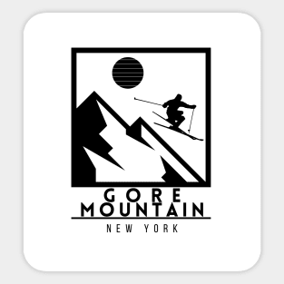 Gore Mountain New York United States ski Sticker